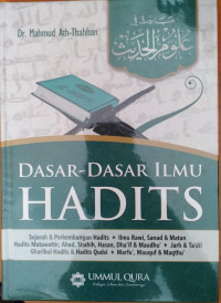 Dasar-Dasar Ilmu Hadits