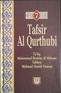 Tafsir Al Qurthutbi Jilid 7